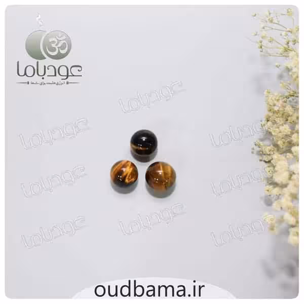 سنگ چشم ببر اصل تامبل افزایش شهامت و قدرت و مهارت