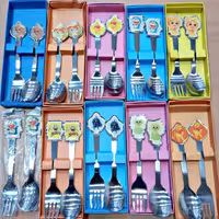 قاشق و چنگال کودک  مارک یونیک