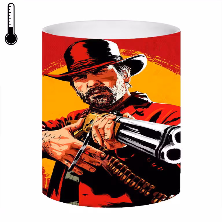خرید ماگ-لیوان حرارتی  red dead کد 137