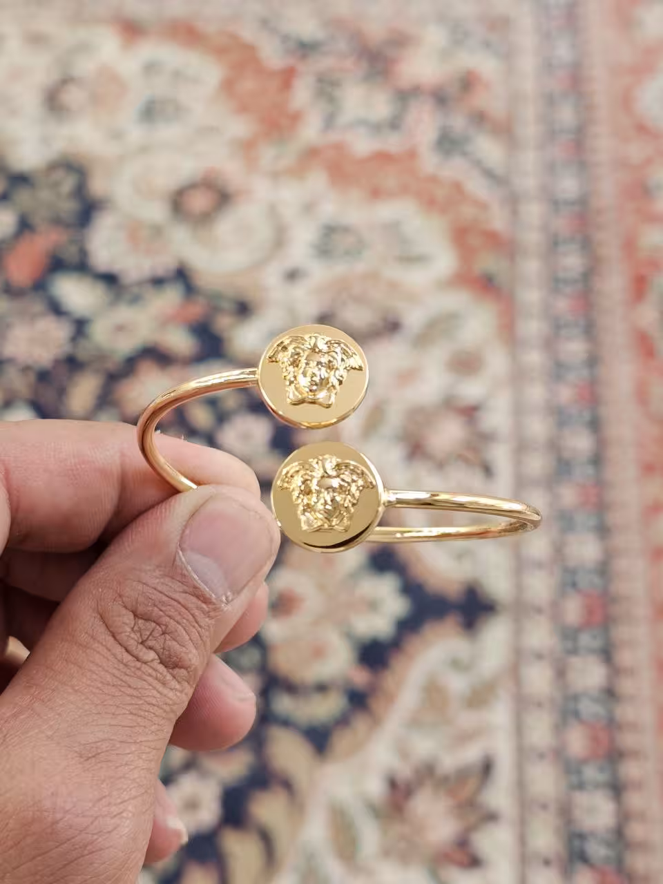 دستبند طرح طلا _ کد 1321