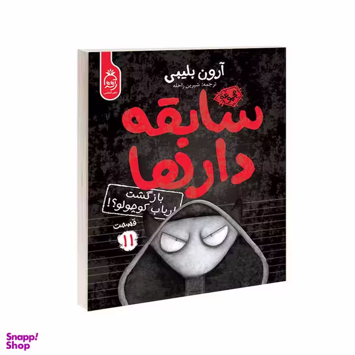 کتاب مجموعه سابقه دارها قسمت 11 بازگشت ارباب کوچولو اثر آرون بلیبی نشر آناناس