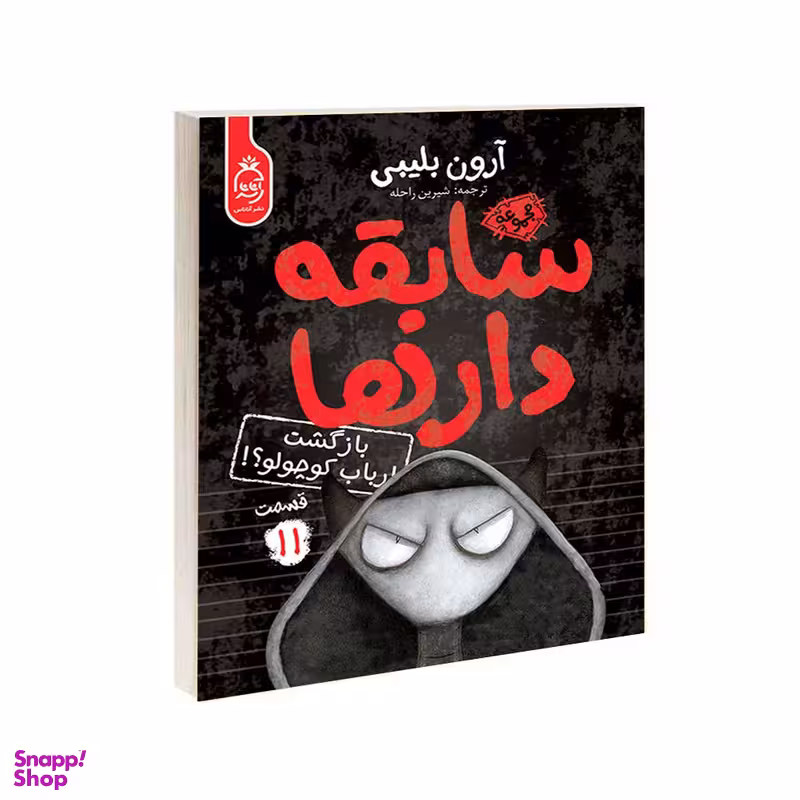 کتاب مجموعه سابقه دارها قسمت 11 بازگشت ارباب کوچولو اثر آرون بلیبی نشر آناناس