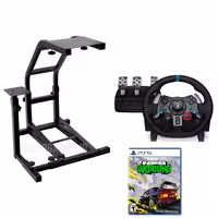 فرمان بازی Logitech G29   استند رانندگی VRS   بازی NFS Unbound