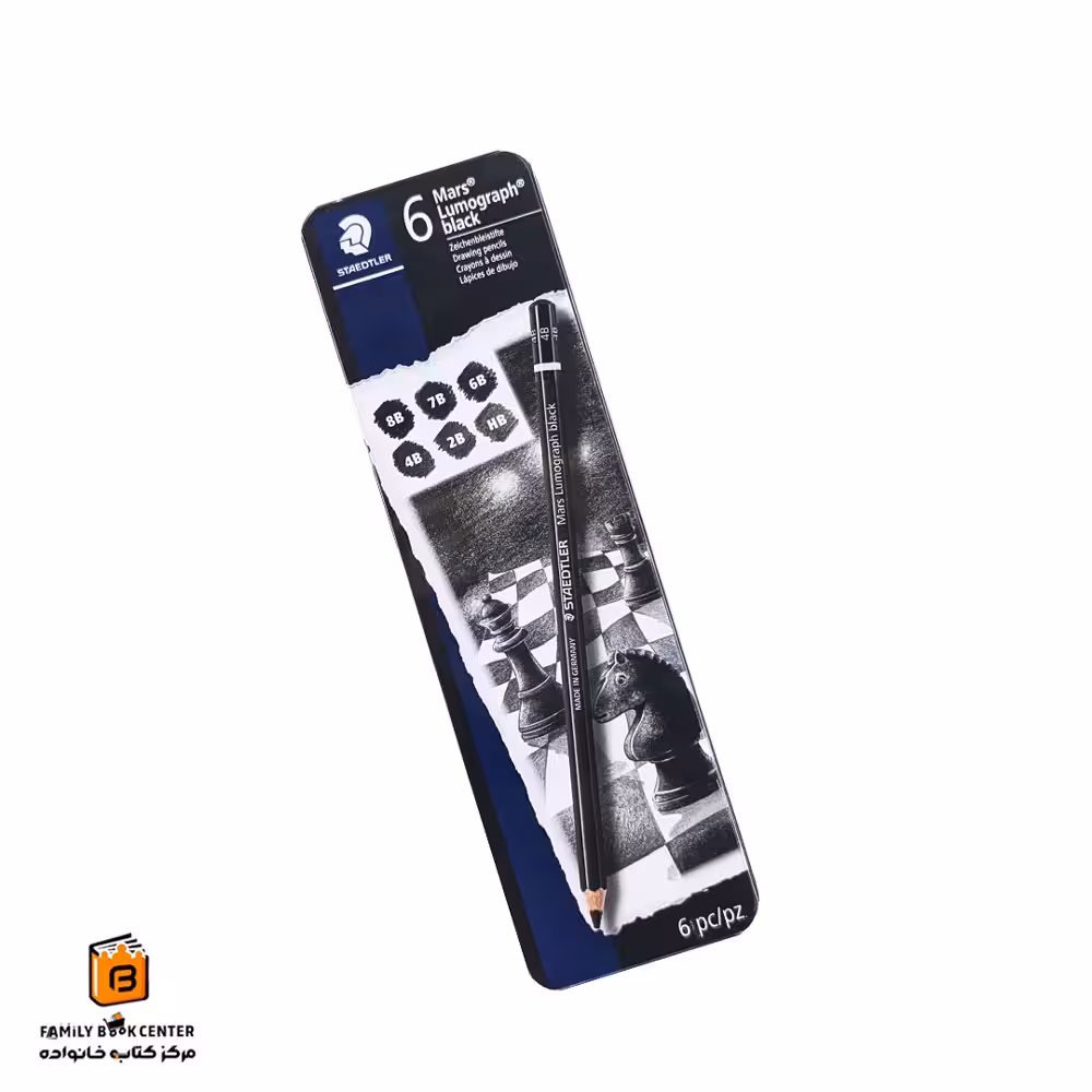 مداد طراحی لوموگراف 6 عددی استدلر (STAEDTLER)