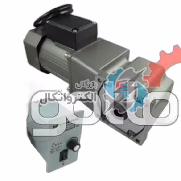 موتورگیربکس تک فاز دور متغیر دیجیتال 0.4 کیلووات – 400 وات 70 دور بر دقیقه، گیربکس 90 درجه نسبت 20، ساخت تایلی چین