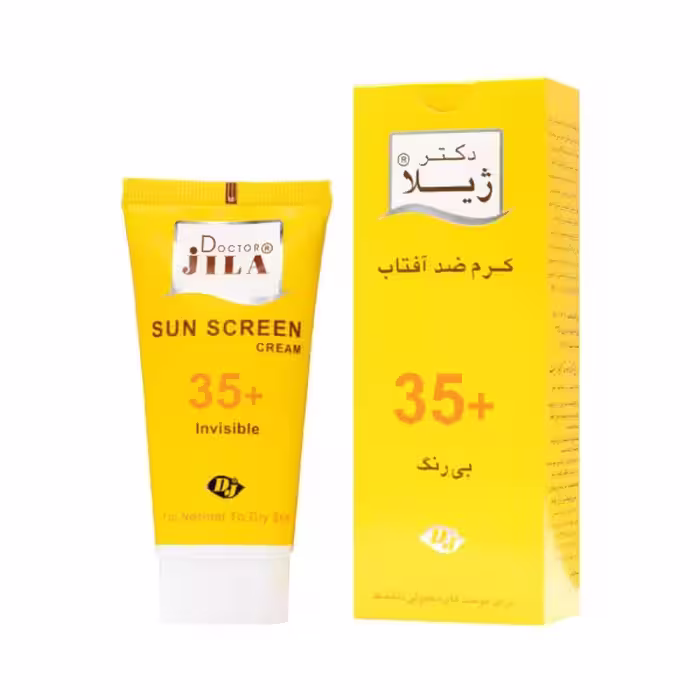 ضدآفتاب بیرنگ spf35 دکتر ژیلا