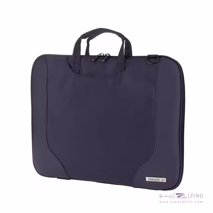 کیف دستی لپ تاپ15اینچ تنسر کد113 رنگDARK BLACK