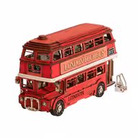ساختنی چوبی رولایف مدل اتوبوس دوطبقه لندن TGM02