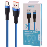 کابل تایپ سی فست شارژ 5 آمپر شوش مدل SH140C طول 1.1 متر