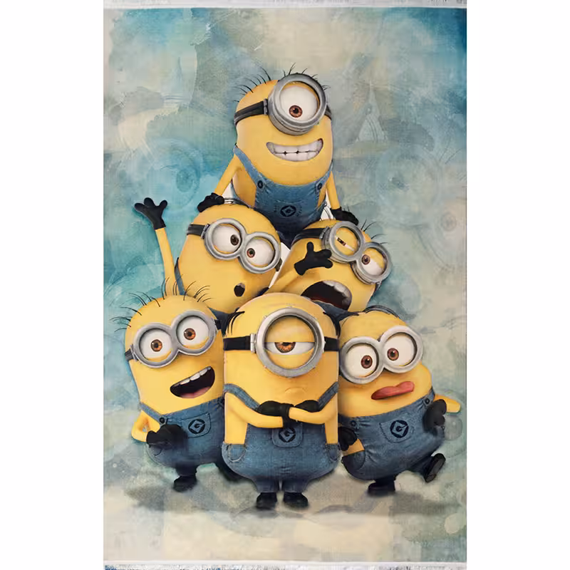 فرش کودک طرح مینیون