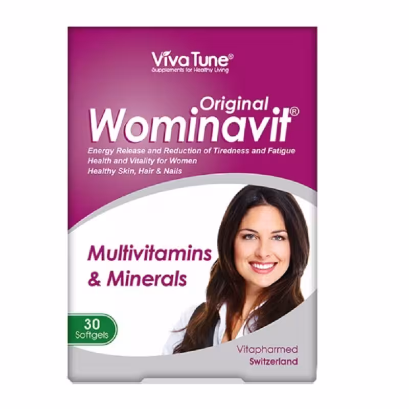 کپسو ومیناویت اوریجینال ویواتیون مناسب بانوان 30 عدد | Wominavit Original