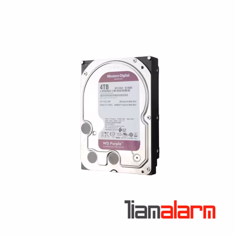 هارد وسترن 4 ترابایت بنفش اصلی با ضمانت اتصال آسیا