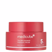 کرم روشن کننده و ضد لک کپسولی ترانگزامیک اسید و نیاسینامید مدی کیوب Medicube حجم 55 گرم