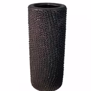 توپی چوب ساب مشکی طول 115 میلی‌متر