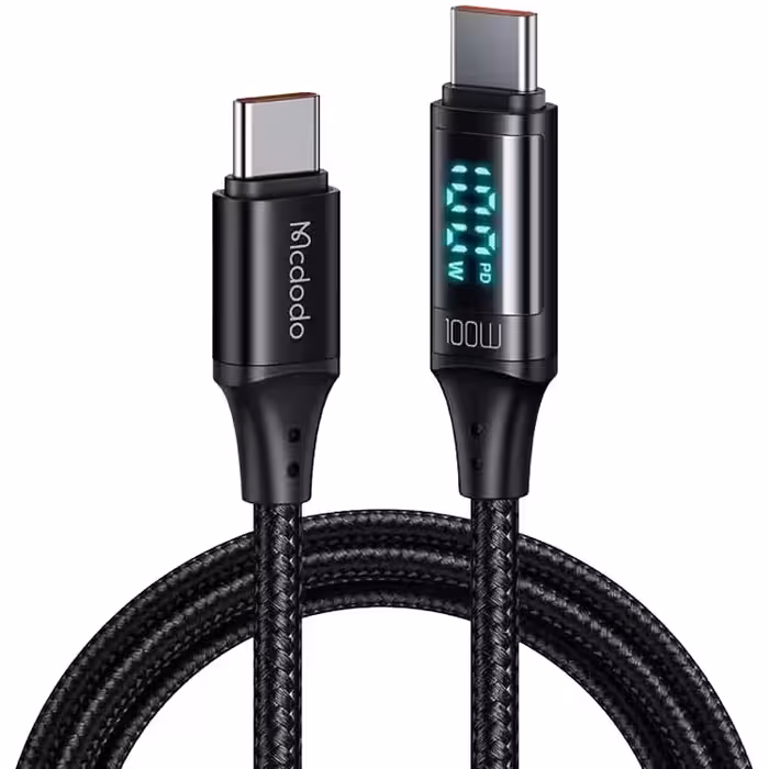 کابل USB-C مک دودو مدل Digital HD 100W PD Fast Charge طول 1.2 متر