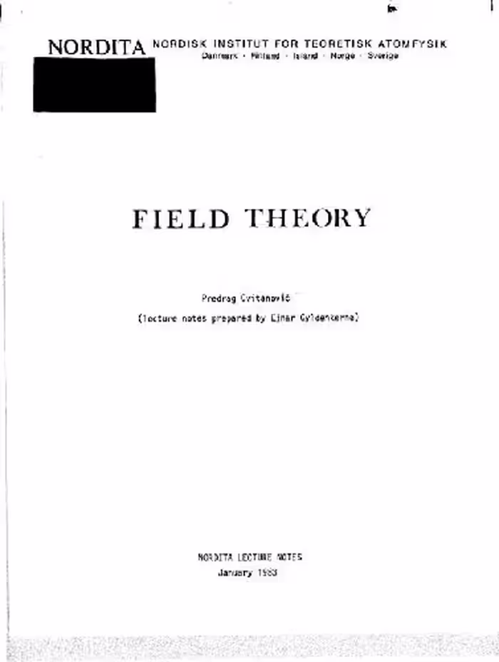خرید و دانلود نسخه کامل کتاب Field theory