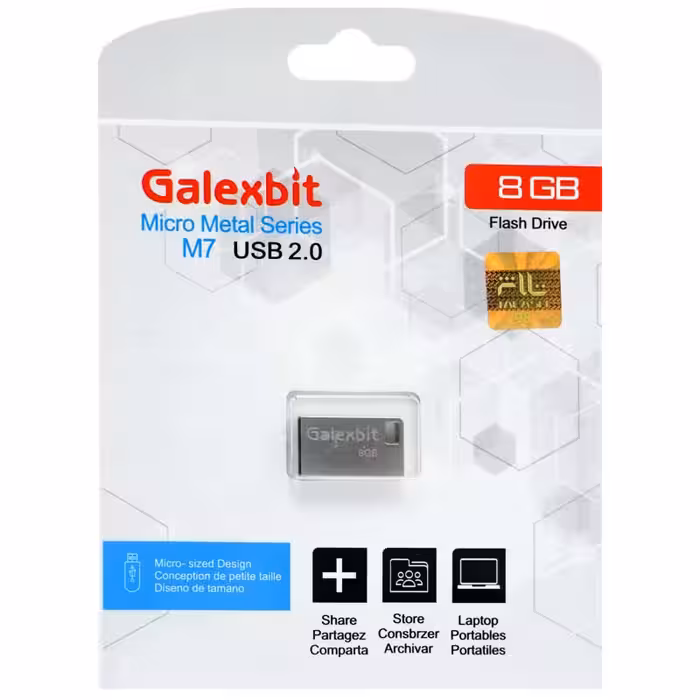 فلش 8G GALEXBIT MICRO METAL SERIES M7