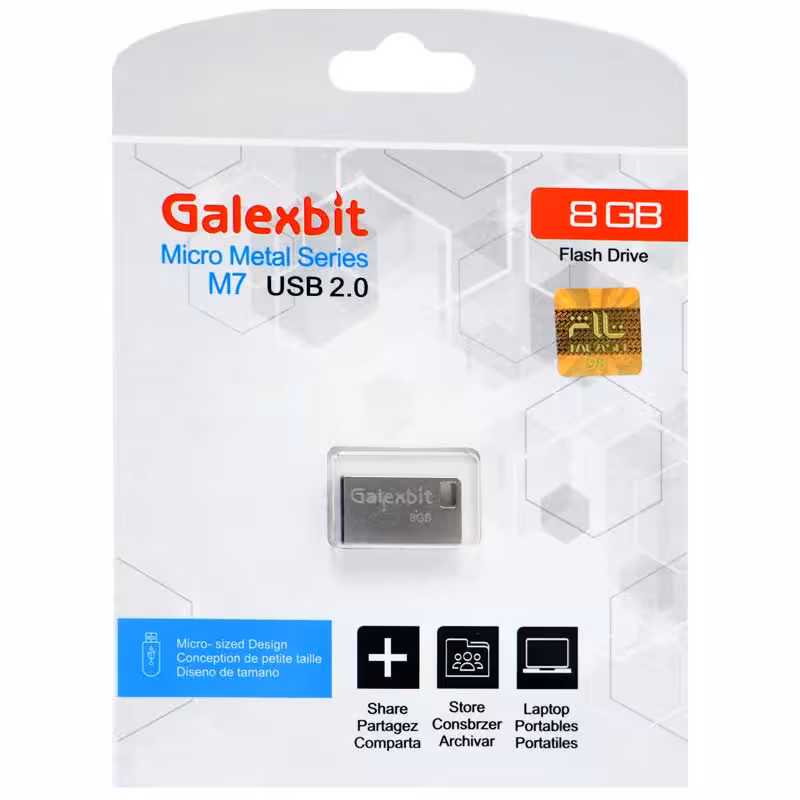 فلش 8G GALEXBIT MICRO METAL SERIES M7