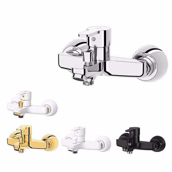 شیر حمام کاویان مدل گلسا