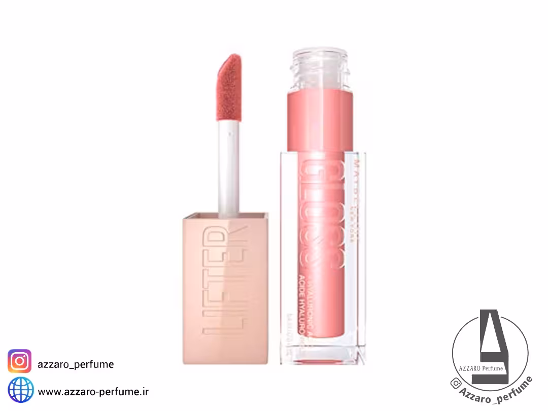 لیپ گلاس میبلین Maybelline مدل Lifter Gloss رنگ Silk شماره 004 حجم 5.4 میل