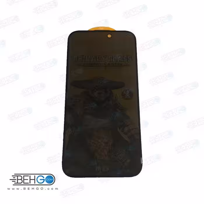 گلس خصوصی پرایوسی شیشه ای اپل حریم شخصی ایفون Anti Spy Privacy iPhone 15