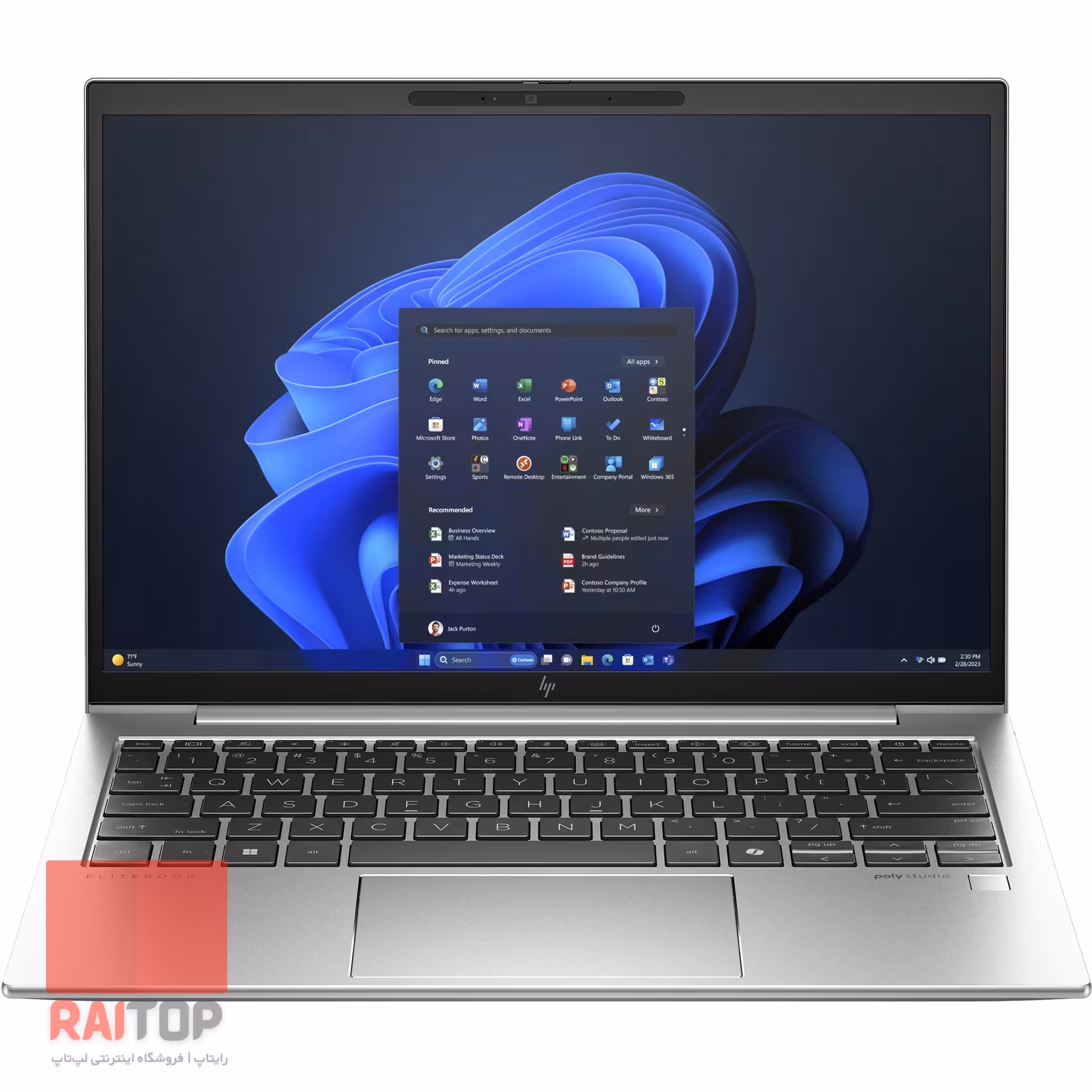 مشخصات، قیمت و خرید لپ تاپ 13 اینچی HP مدل EliteBook 835 G11 - رایتاپ