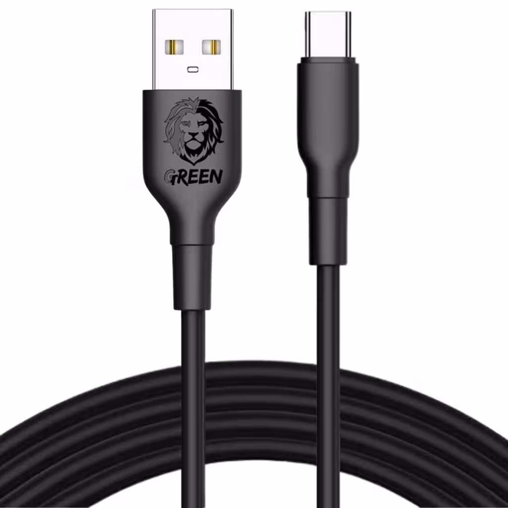 کابل تبدیل USB به USB -C گرین مدل A2C طول 1.2 متر
