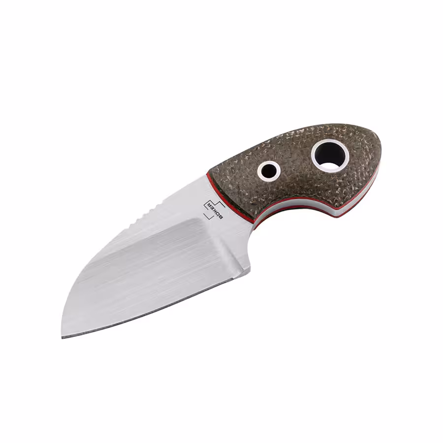 چاقو بوکر پلاس نوم میکارتا Böker Plus Gnome Micarta D2