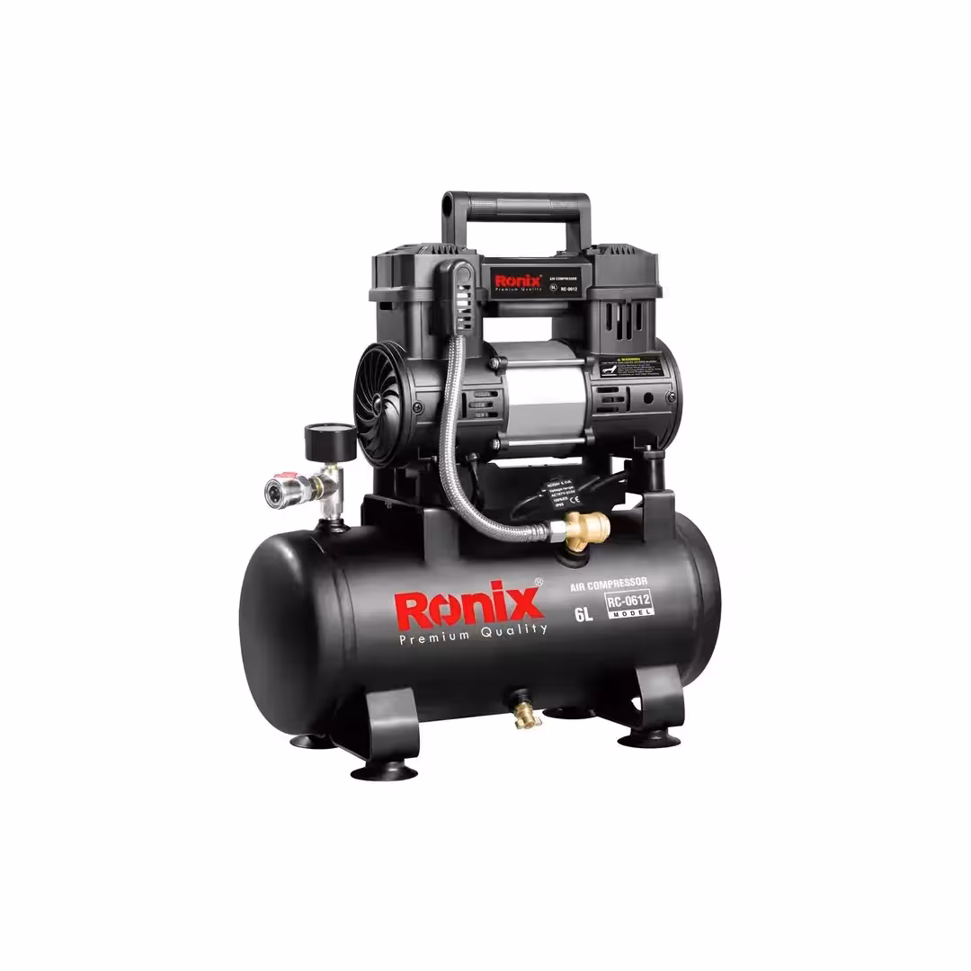 کمپرسور باد 6 لیتری سایلنت رونیکس مدل RC-0612