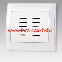 پریز زنگ اخبار (بیزر) توکار دلند مدل آریا سفید