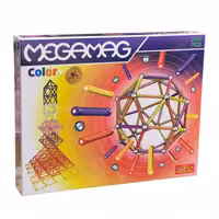 ساختنی مگنت مغناطیسی برند PlayMagnet تعداد 200 قطعه