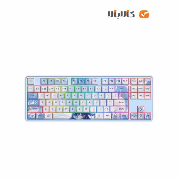 صفحه کلید بی‌سیم/باسیم ردراگون مدل STAR BLADE PRO K707AK-RGB-PRO • سوئیچ سبز