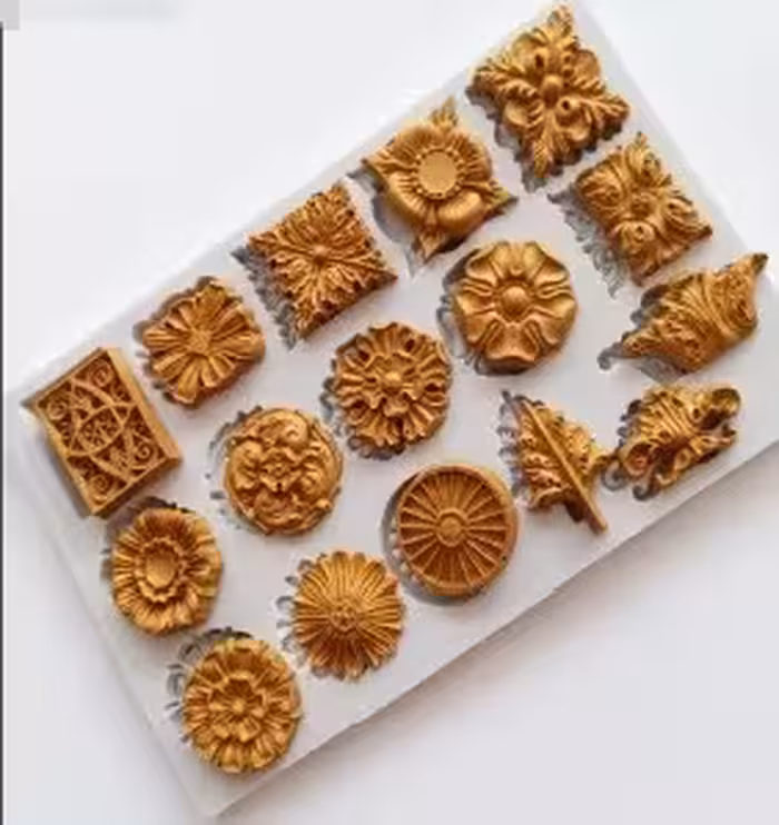 بودکور مالد سيليکوني ست نگين هاي قديمي 2200771