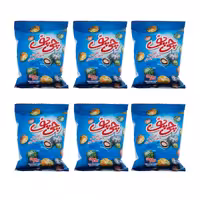 چی پف تخم مرغی با مغز بادام زمینی چی توز 52 گرمی بسته 30 عددی