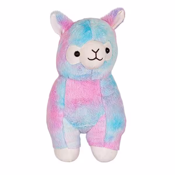 عروسک لاما آبرنگی 30 سانتی متری