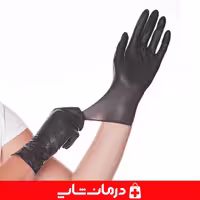 خرید دستکش نیتریل مشکی اوپی پرفکت op perfect سایز مدیوم m