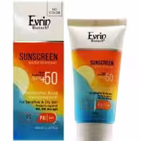 کرم ضد آفتاب پوست خشک و حساس بدون رنگ SPF 50 اورین