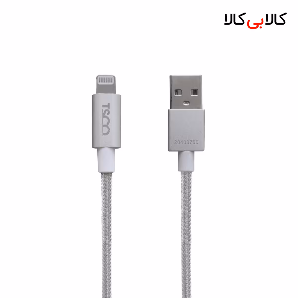 کابل تبدیل USB به لایتنینگ تسکو مدل TC i 400 طول 1 متر