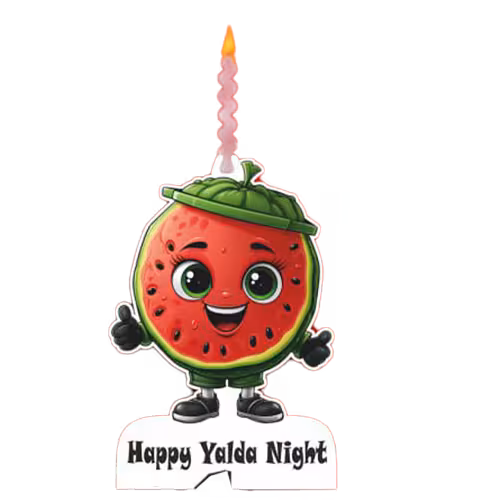 شمع تاپر یلدا هندوانه