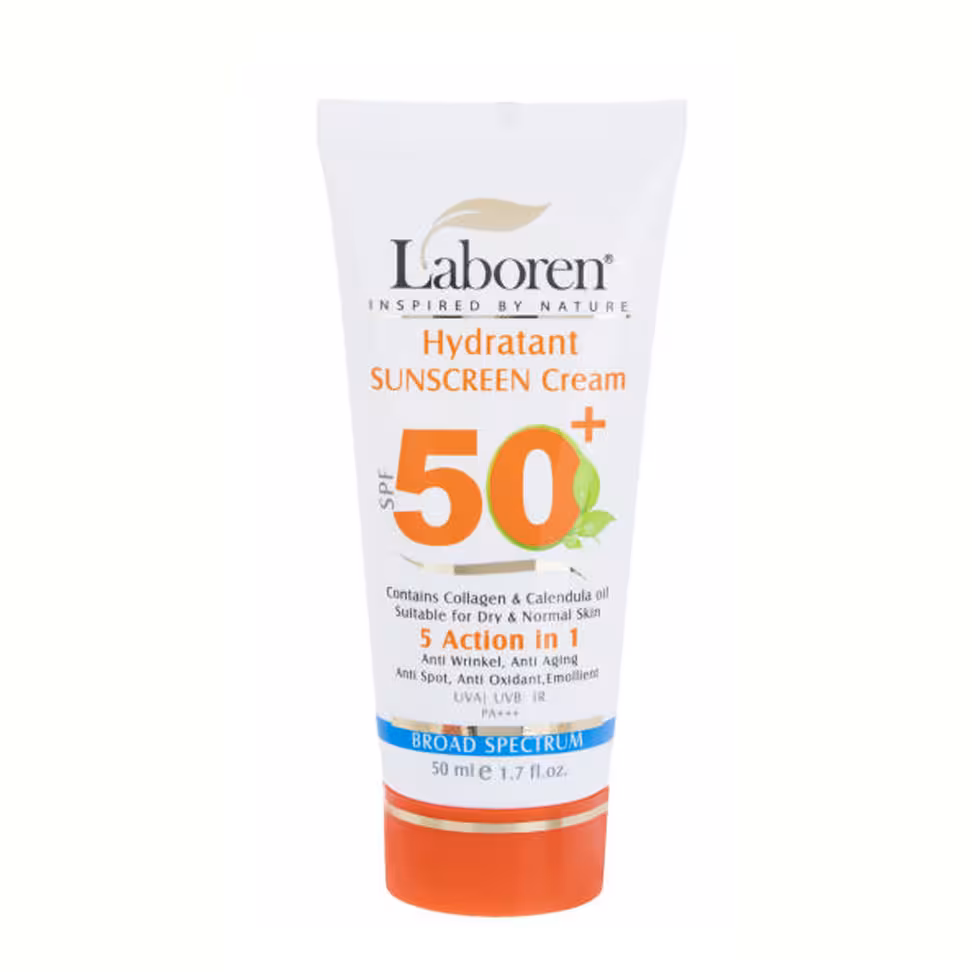 ضد آفتاب بدون رنگ SPF50 مناسب پوست خشک لابورن