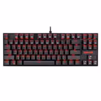 کیبورد ردراگون K552-2 KUMARA BLACK RED LED RED SW