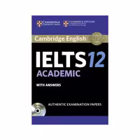 کتاب زبان IELTS Cambridge 12 Academic همراه با CD
