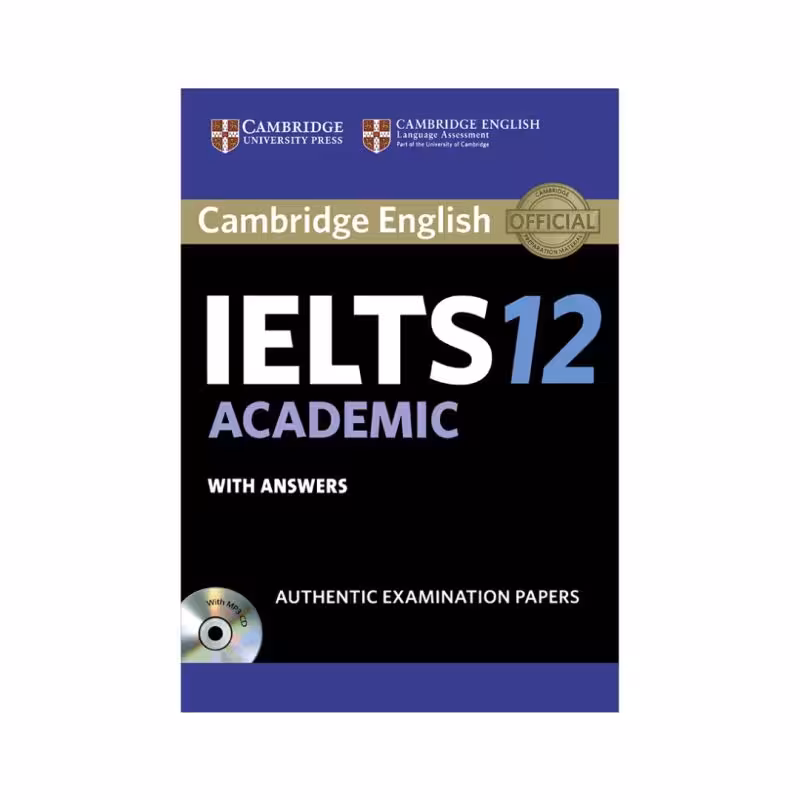 کتاب زبان IELTS Cambridge 12 Academic همراه با CD