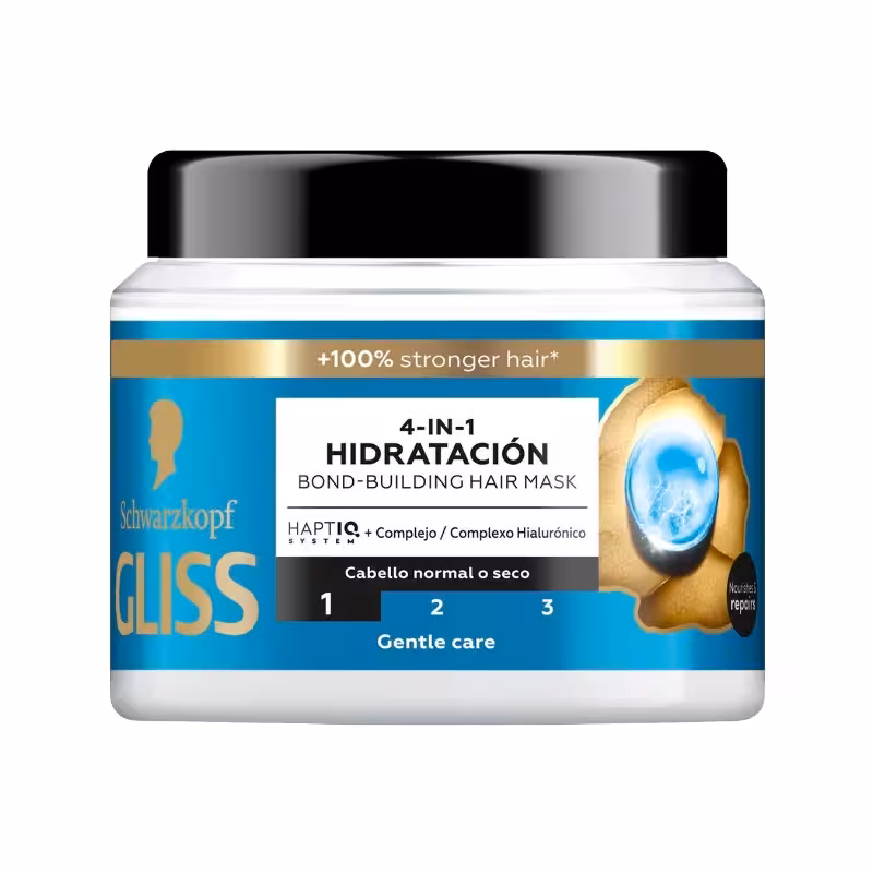 ماسک مو گلیس آبی Gliss حجم 400 میل