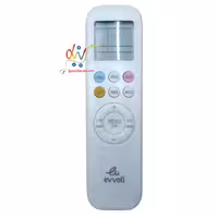 کنترل کولر گازی ایوولی دکمه صورتی