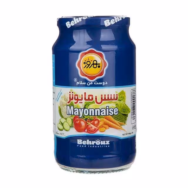 سس مایونز با چربی کاهش یافته بهروز 900 گرمی