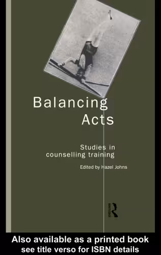 خرید و دانلود نسخه کامل کتاب Balancing Acts: Studies in Counselling Training