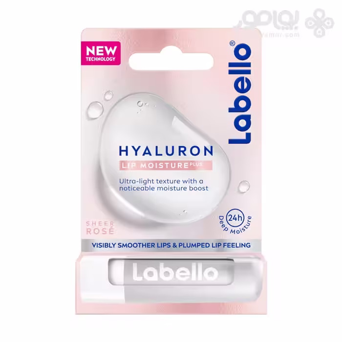 بالم لب مرطوب کننده لابلو مدل MOISTURE PLUS رنگ SHEER ROSE