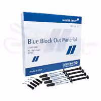 ژل محافظ لثه(مایع رابردم) Blue Block Out مستردنت Master Dent