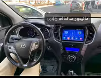 مانیتور هیوندا سانتافه 2014 ix45 با کنباس 11اینچ اندروید مدل t3l برند mediatech
